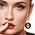 Серьги позолоченные с черными эмалевыми Львами ANNA SKOROKHODOVA ACCESSORIZE / АННА СКОРОХОДОВА. АКСЕССУАРЫ