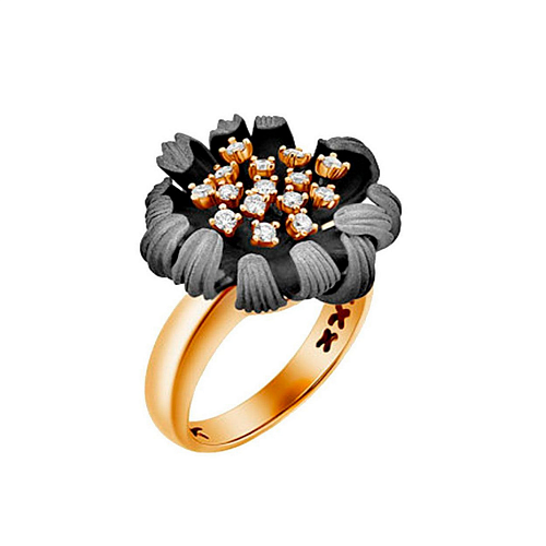 Кольцо "Райский сад" CHEKOTIN JEWELLERY