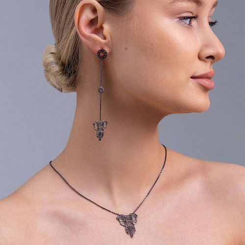 Дизайнерское колье - кулон "Nano Elephant neсklace" THING JEWELRY