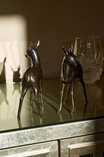 Парная скульптура "Оленята" из бронзы ART GALLERY LEA / АРТ ГАЛЕРЕЯ ЛЕА