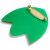 Брошь "Голубушка Лесная" зелёная (бижутерия) GOLUBUSHKA BY OXIOMA