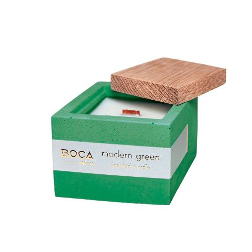 Свеча ароматическая "Modern green" 500 г BOCA AROMA