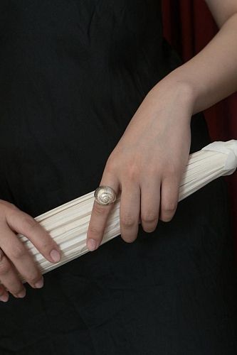 Кольцо "Священная раковина" MS.MARBLE