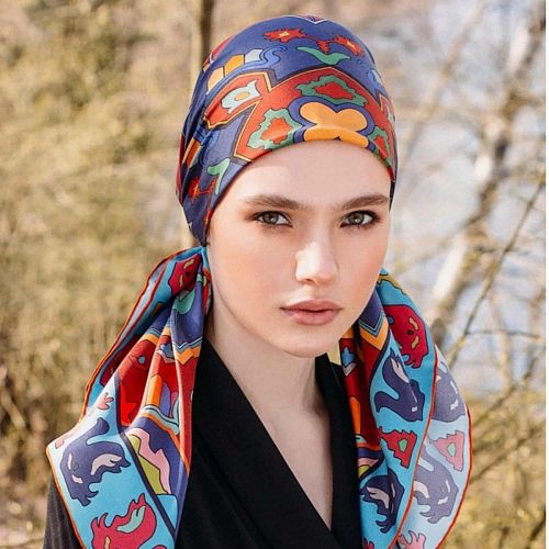 Платок "Magic Carpet / Волшебный Ковер" шелк RUSSKAYA SKAZKA / РУССКАЯ СКАЗКА