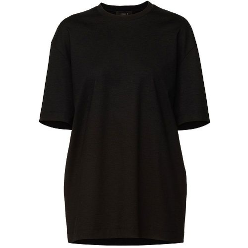 Футболка oversize черного цвета IRKE
