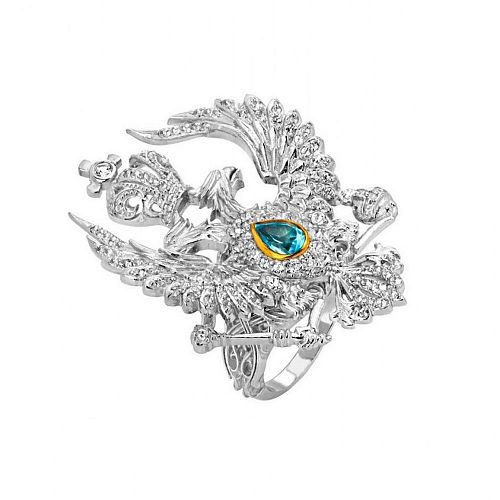 Кольцо "Eagle / Орел" RUSSKAYA SKAZKA / РУССКАЯ СКАЗКА