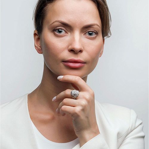 Дизайнерское кольцо "Marble Veil" THING JEWELRY