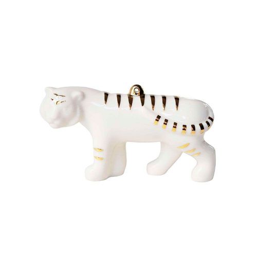 Ёлочная игрушка "Тигр" с позолотой KLIMENKOFF