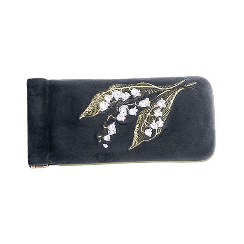 Очечник "Ландыш" серый MASHU POUCH