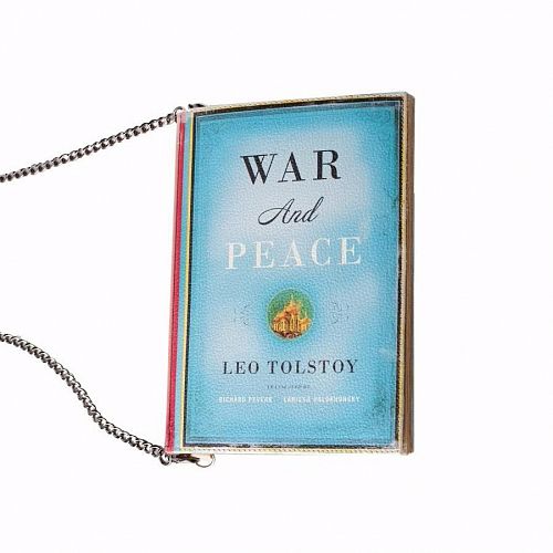 Клатч - книга "Война и Мир" GOLUBKA / ГОЛУБКА