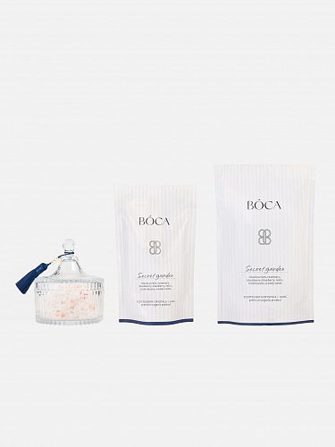 Морская соль для ванны "Secret Garden / Секретный сад" BOCA AROMA