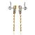 Парные длинные серьги "Klimt Chandelier" THING JEWELRY