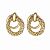 Серьги - гвоздики винтажные округлой формы ANNA SKOROKHODOVA ACCESSORIZE / АННА СКОРОХОДОВА. АКСЕССУАРЫ