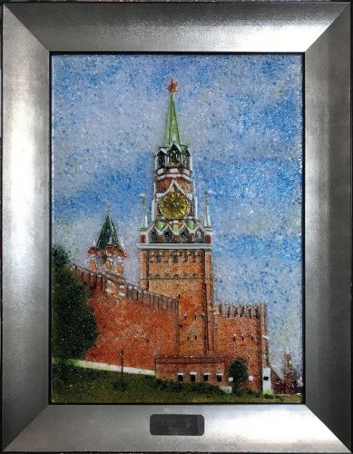 Картина из стекла "Виды Москвы. Спасская башня" DECUS